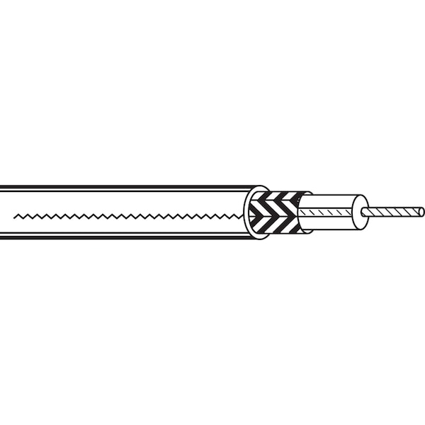 Belden M17/94-RG179 30 STR SCCS TFE, 95% SPC BRD SHD FEP JKT BRN, 1000FT 83264 0011000 - main